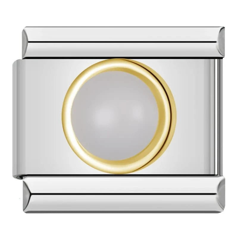 Precious Stones Set - Cacilia Sauer - Italian Charm Bracelet - custom jewelry - vintage jewelry - charms and pendants