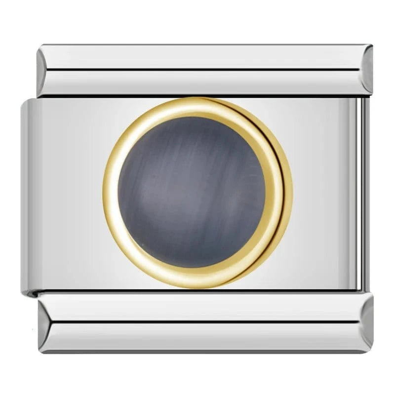 Gray Cat Eye Stone