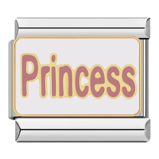 Princess - Cacilia Sauer - Italian Charm Bracelet - custom jewelry - vintage jewelry - charms and pendants