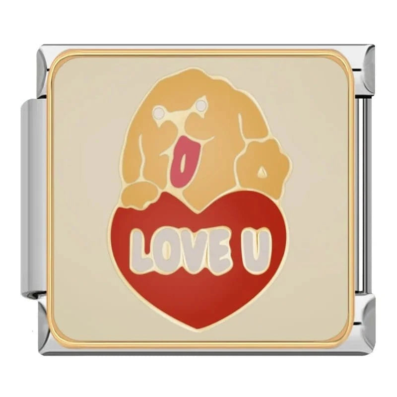 Puppy Charms - Cacilia Sauer - Italian Charm Bracelet - custom jewelry - vintage jewelry - charms and pendants