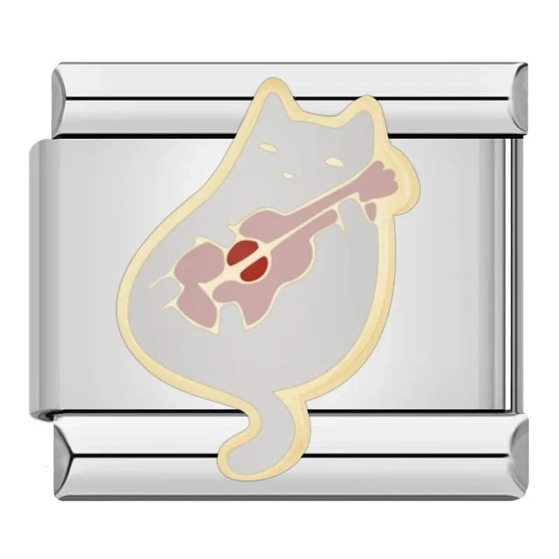 Cat with Guitar