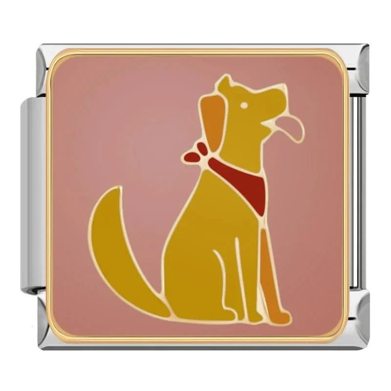 Puppy Charms - Cacilia Sauer - Italian Charm Bracelet - custom jewelry - vintage jewelry - charms and pendants