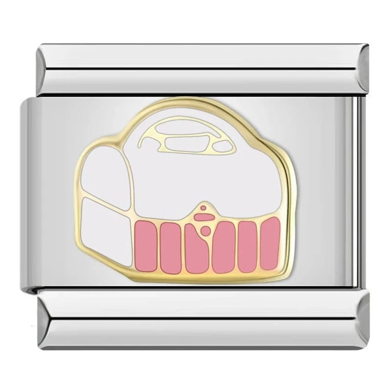 Purse - Cacilia Sauer - Italian Charm Bracelet - custom jewelry - vintage jewelry - charms and pendants