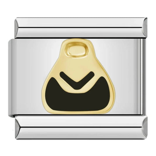 Purse - Cacilia Sauer - Italian Charm Bracelet - custom jewelry - vintage jewelry - charms and pendants