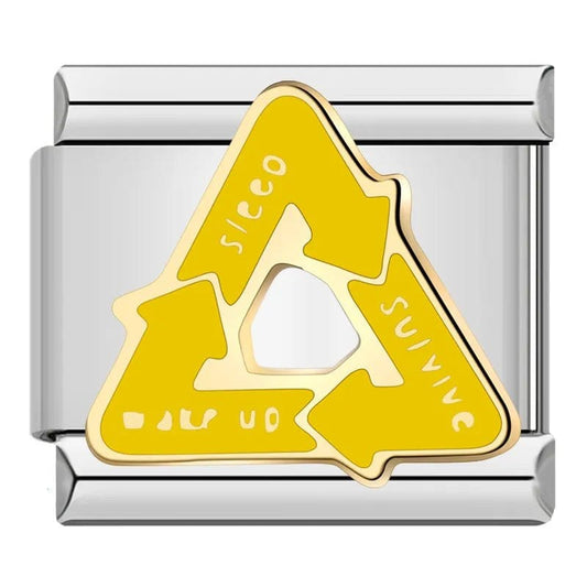 Recycle - Cacilia Sauer - Italian Charm Bracelet - custom jewelry - vintage jewelry - charms and pendants