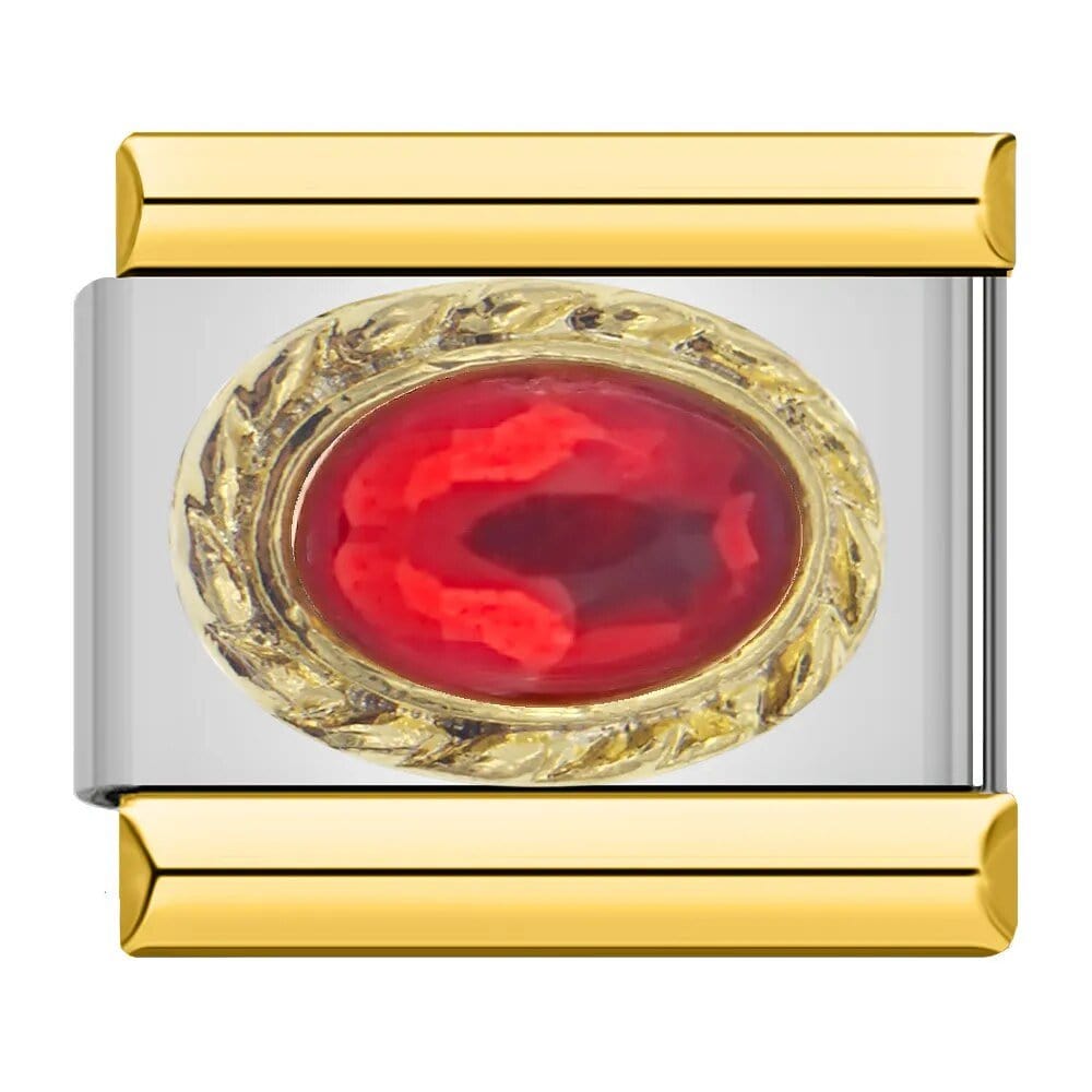 Rhinestone - Cacilia Sauer - Italian Charm Bracelet - custom jewelry - vintage jewelry - charms and pendants