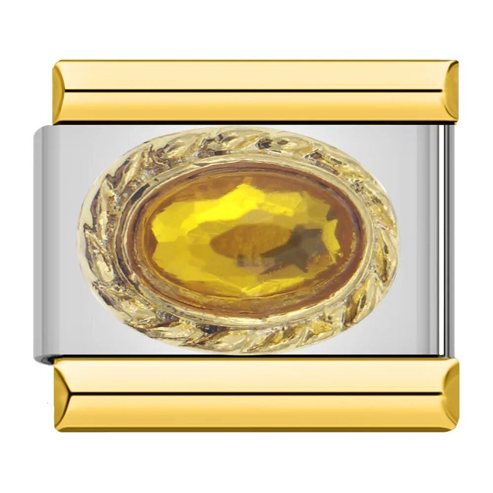 Rhinestone - Cacilia Sauer - Italian Charm Bracelet - custom jewelry - vintage jewelry - charms and pendants