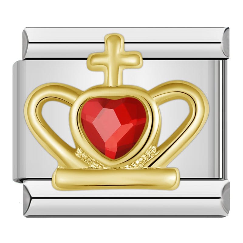 Royal Radiance Collection - Cacilia Sauer - Italian Charm Bracelet - custom jewelry - vintage jewelry - charms and pendants