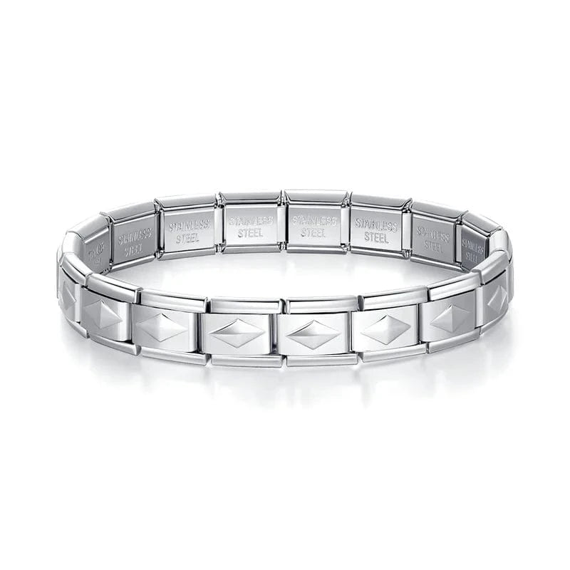 Sleek Prism Bracelet - Cacilia Sauer - Italian Charm Bracelet - custom jewelry - vintage jewelry - charms and pendants