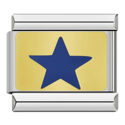 Star - Cacilia Sauer - Italian Charm Bracelet - custom jewelry - vintage jewelry - charms and pendants