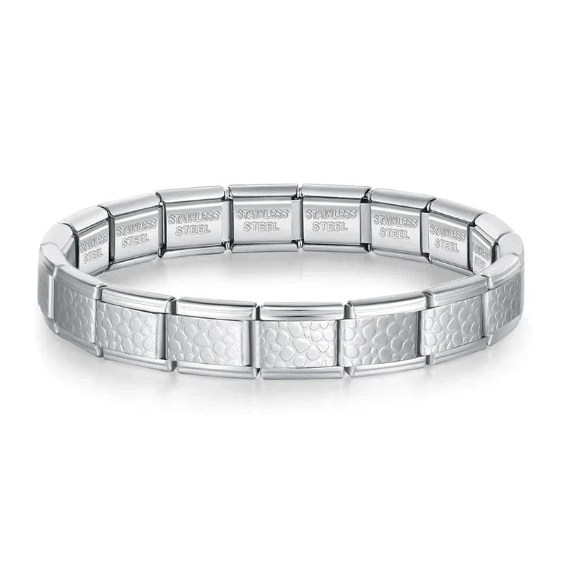 Stoneforge Bracelet - Cacilia Sauer - Italian Charm Bracelet - custom jewelry - vintage jewelry - charms and pendants