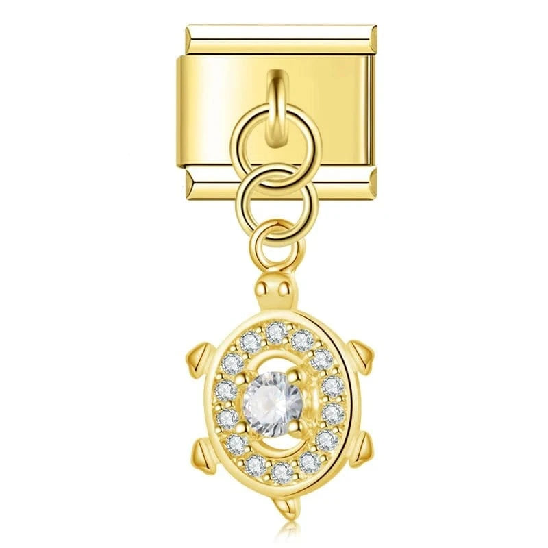 Gold Crystal Turtle