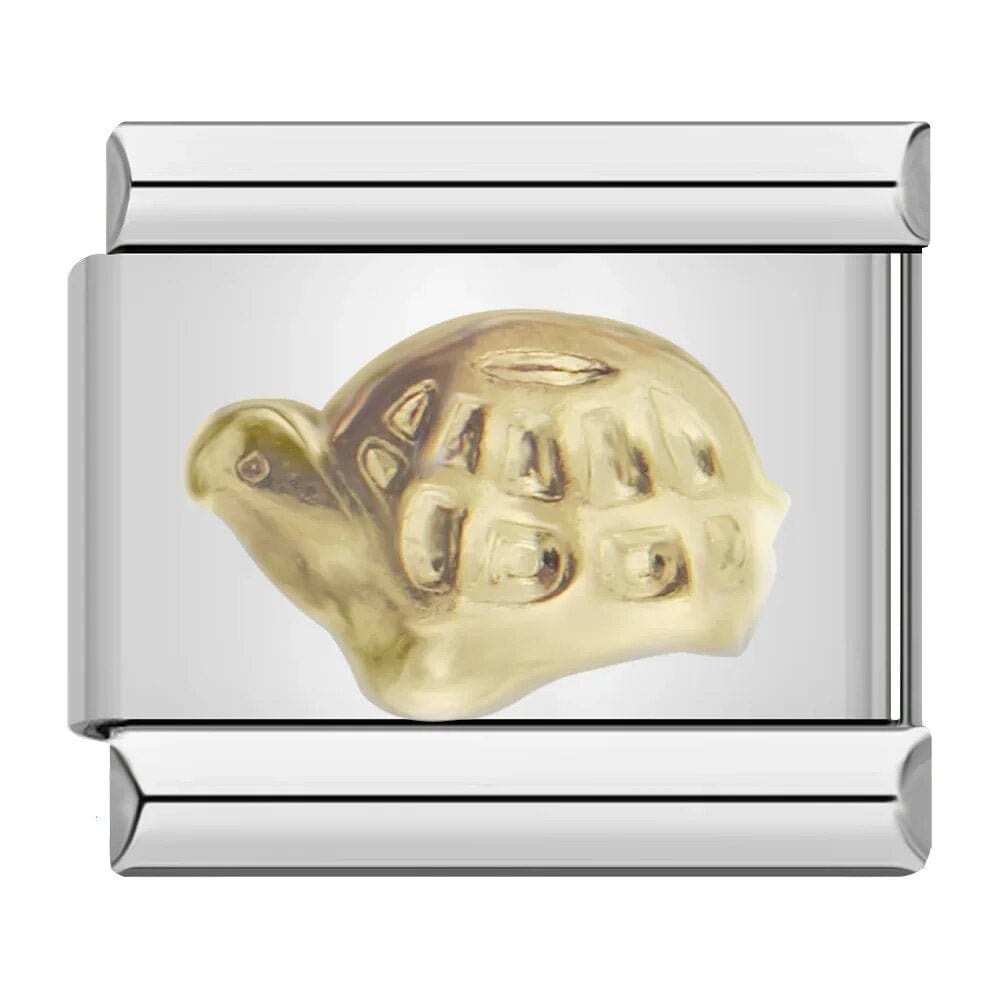 Turtle - Cacilia Sauer - Italian Charm Bracelet - custom jewelry - vintage jewelry - charms and pendants