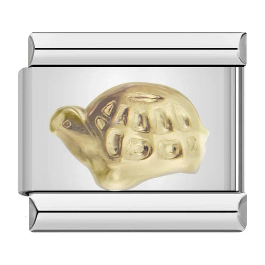 Turtle - Cacilia Sauer - Italian Charm Bracelet - custom jewelry - vintage jewelry - charms and pendants