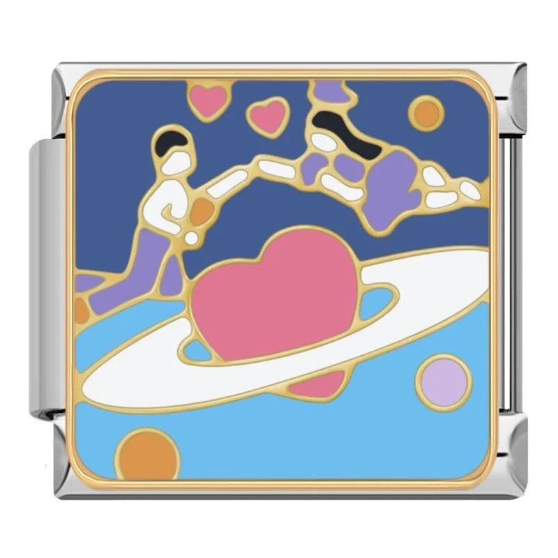 Valentine’s Charms - Cacilia Sauer - Italian Charm Bracelet - custom jewelry - vintage jewelry - charms and pendants