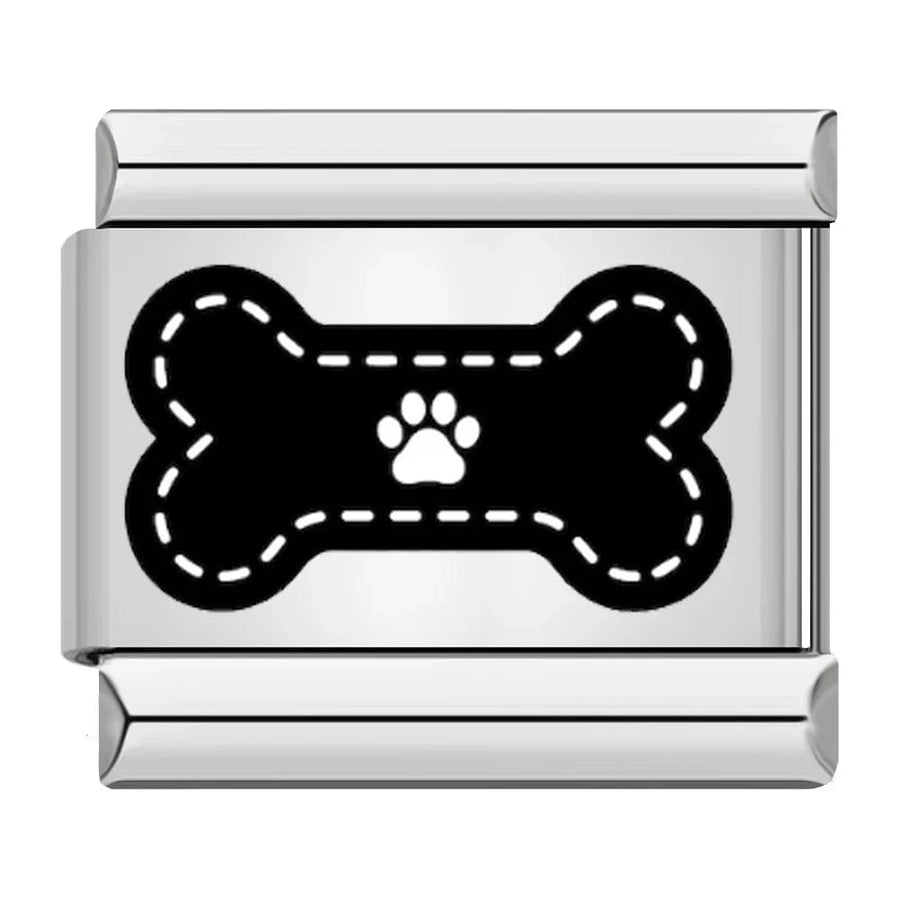 Dog Bone Paw Print