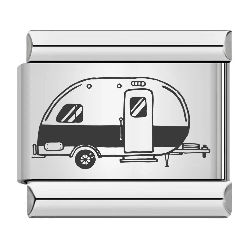 Vehicles & Transportation - Cacilia Sauer - Italian Charm Bracelet - custom jewelry - vintage jewelry - charms and pendants