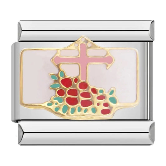 Vineyard Blessing - Cacilia Sauer - Italian Charm Bracelet - custom jewelry - vintage jewelry - charms and pendants