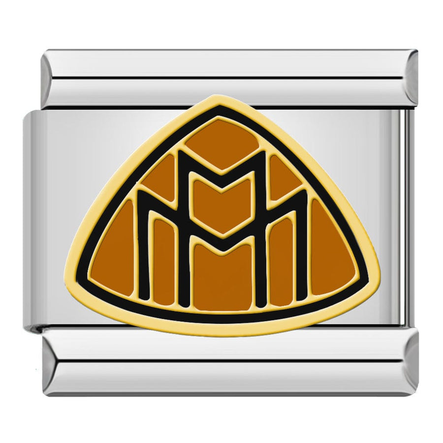 Maybach Italian charm link, 9mm stainless steel module