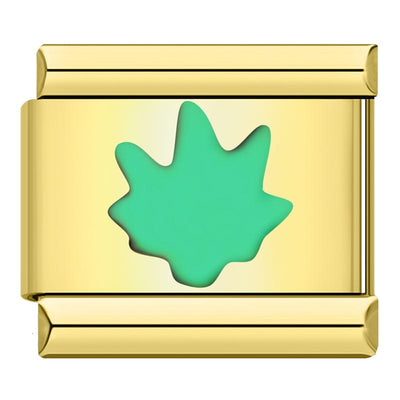 Green Maple Leaf