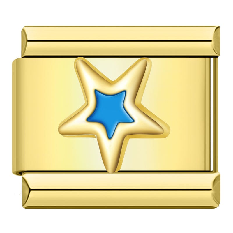 Blue Star Outline