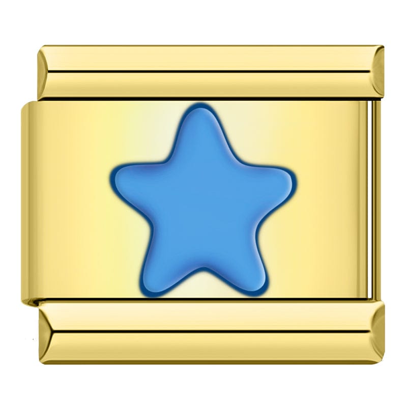 Solid Blue Star