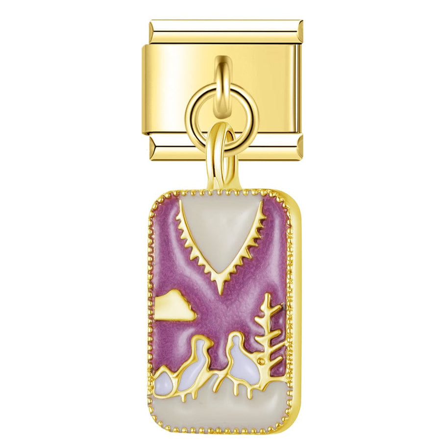 Purple Tarot Card
