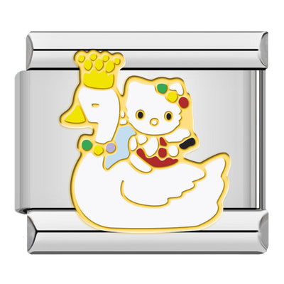 Hello Kitty on Swan