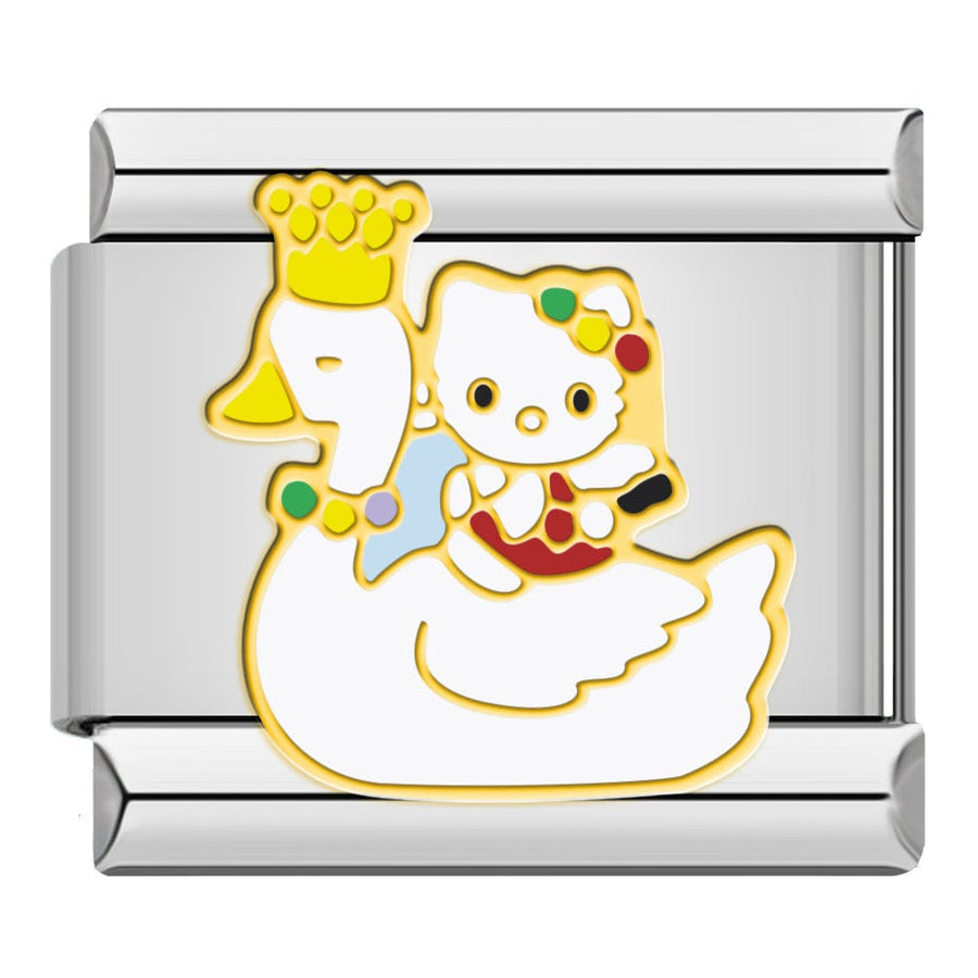Hello Kitty on Swan