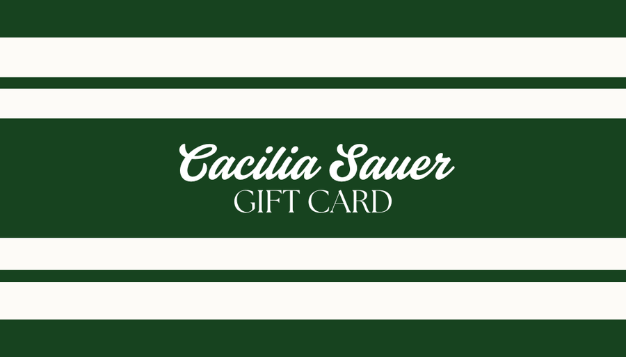 Cacilia Sauer Gift Card