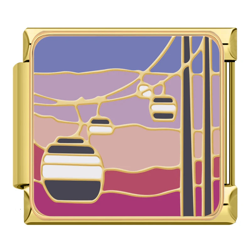 Gondola Lift Sunset