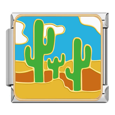 Desert Cactus Scene