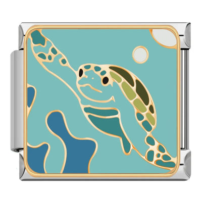 Sea Turtle Swimming