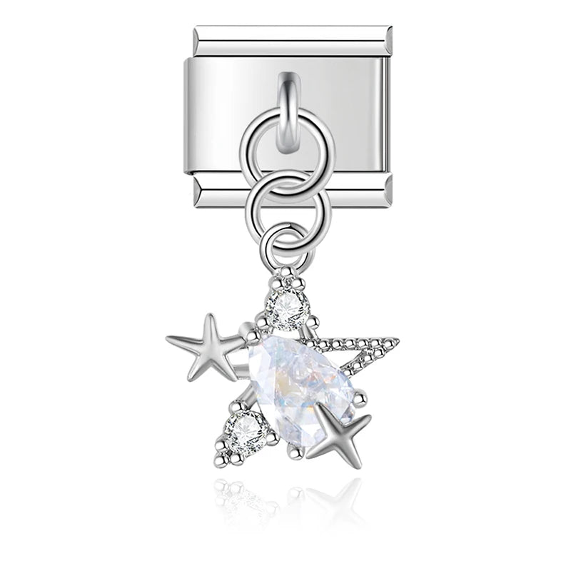 Crystal Star Cluster in Silver
