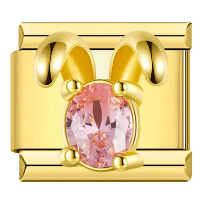 Pink Crystal Bunny