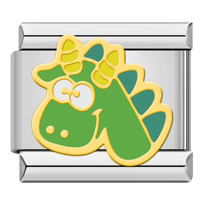 Green Cartoon Dragon