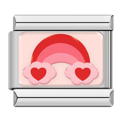 Pink Heart Rainbow