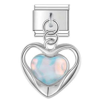 Opal Heart Outline