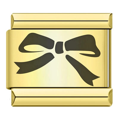 Black Ribbon Bow