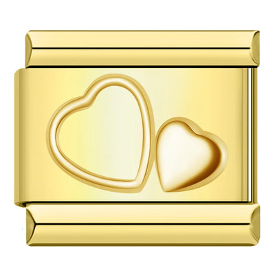 Double Heart Outline