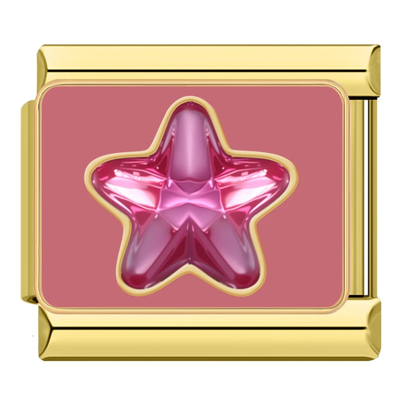 Pink Crystal Star