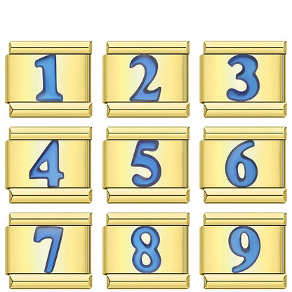 Blue Numbers
