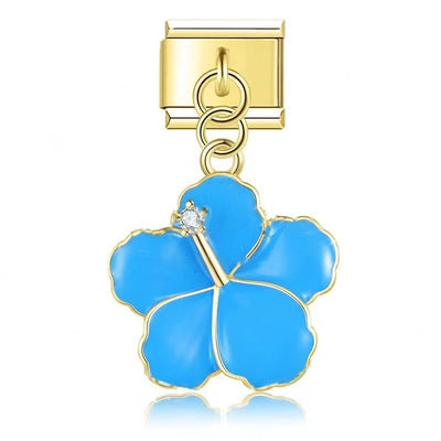 Blue Hibiscus Flower