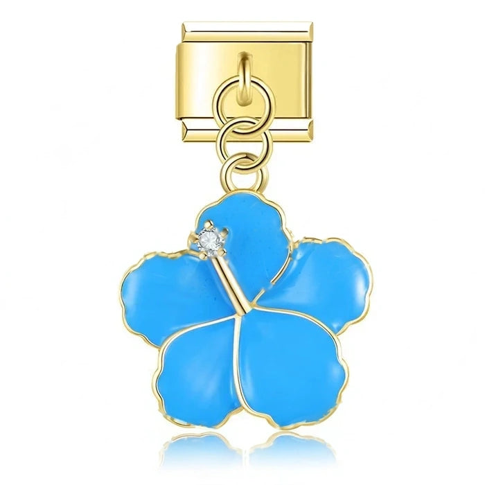 Blue Hibiscus Flower
