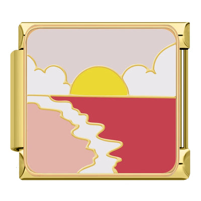 Sunset Beach Scene