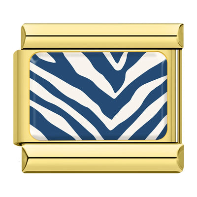 Blue Zebra Stripe