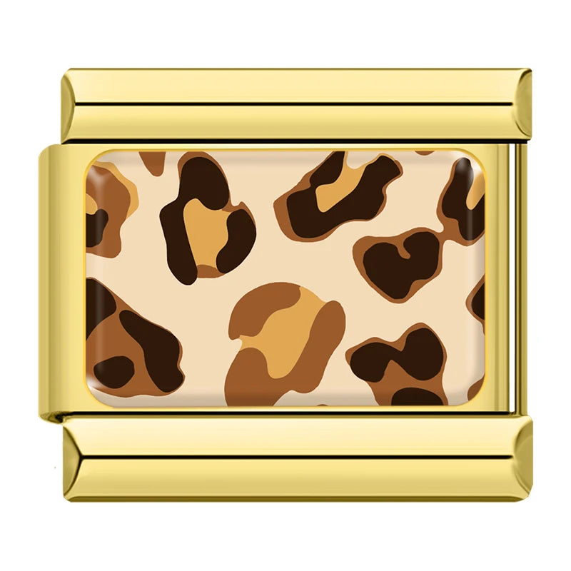 Leopard Print in Gold