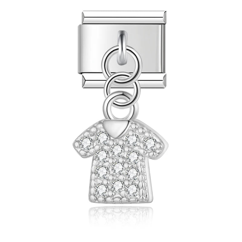 Crystal T-Shirt in Silver