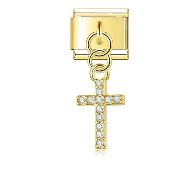 Short Crystal Cross