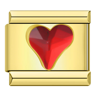 Red Crystal Heart